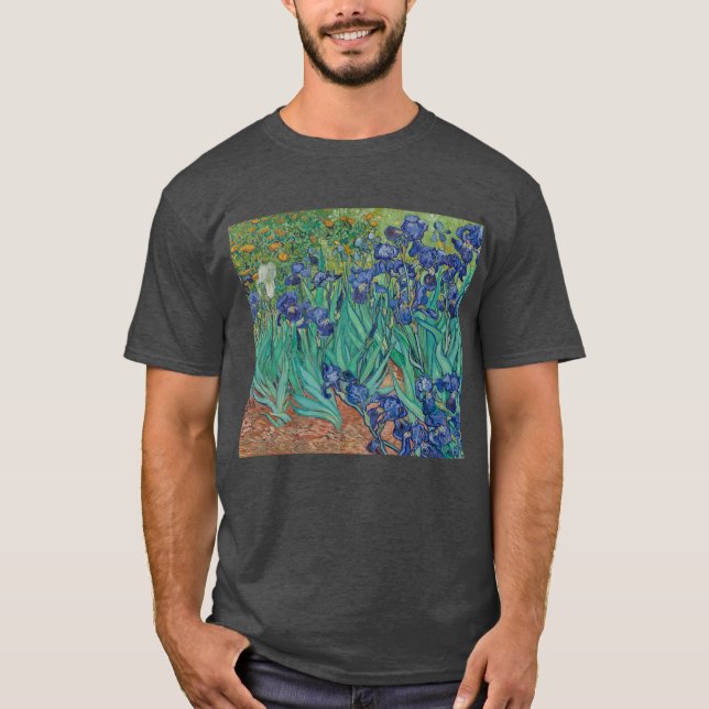 Camiseta Vincent van Gogh - Íris (Frente)