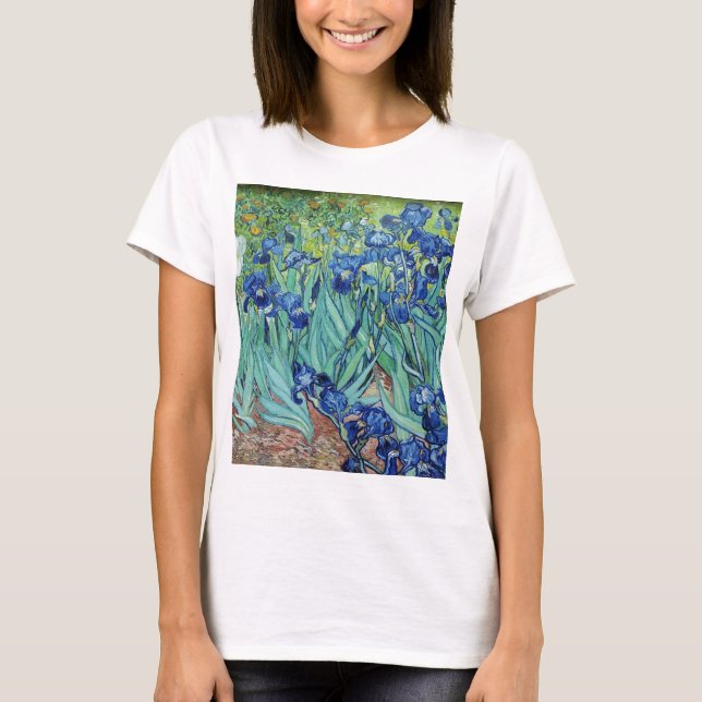 Camiseta Vincent van Gogh Irises (Frente)