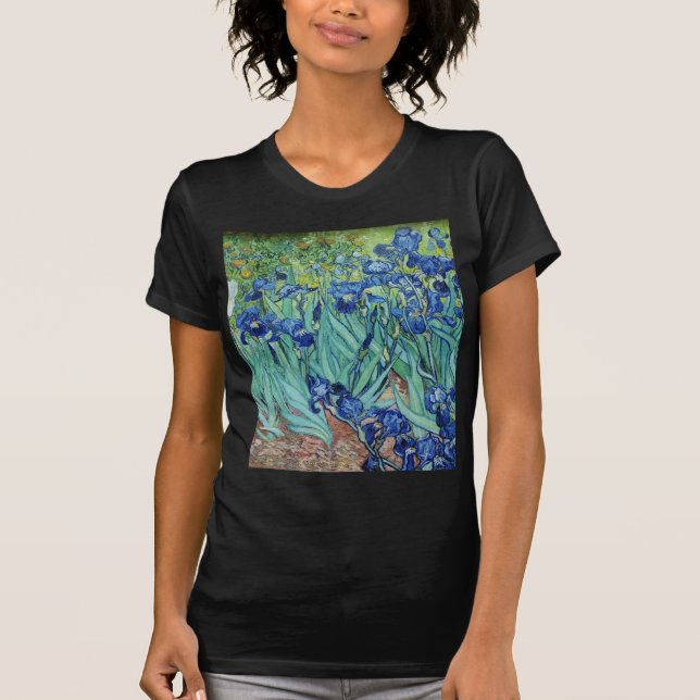 Camiseta Vincent van Gogh Irises (Frente)