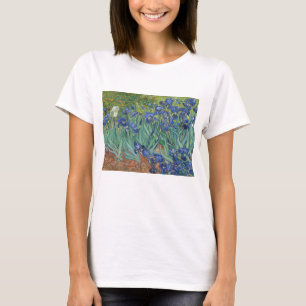 Camiseta Vincent Van Gogh, irlandeses, Les Iris