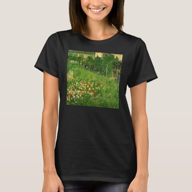 Camiseta Vincent van Gogh - Jardim do Daubigny (Frente)