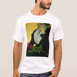 Camiseta Vincent van Gogh L'Arlesienne, detalhe, 1888