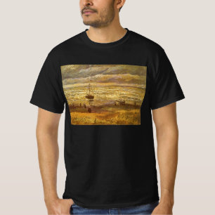 Camiseta Vincent van Gogh - Mar em Scheveningen