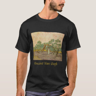 Camiseta Vincent van Gogh - Mulheres Colhendo Azeitonas