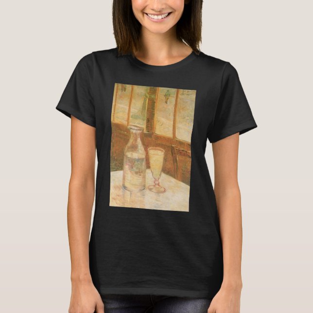 Camiseta Vincent van Gogh - Natureza-morta com absinto (Frente)