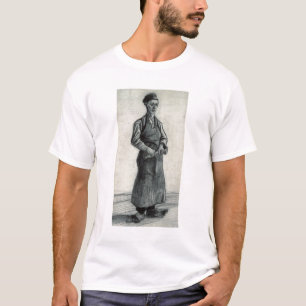 Camiseta Vincent van Gogh   o ferreiro novo, 1882