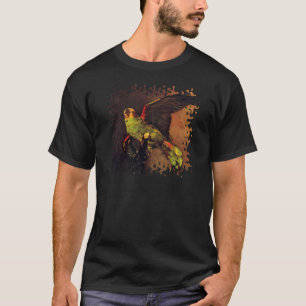 Camiseta Vincent Van Gogh - O Papagaio Verde Amante dos Pás