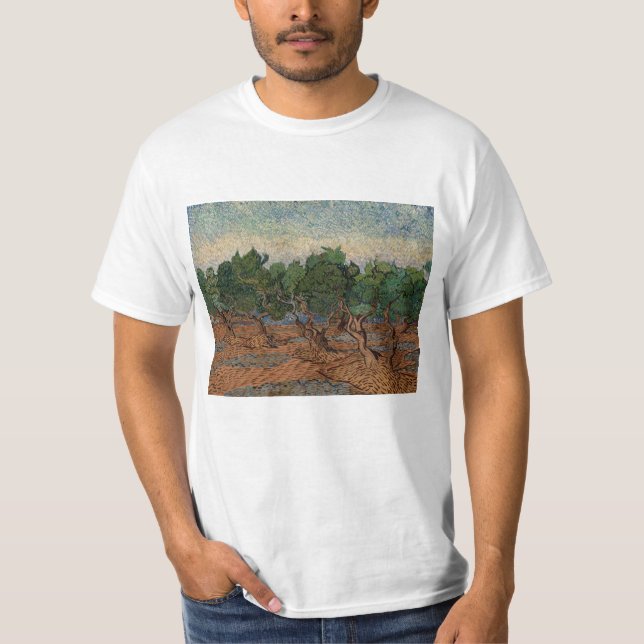 Camiseta Vincent van Gogh - Olive Grove (Frente)