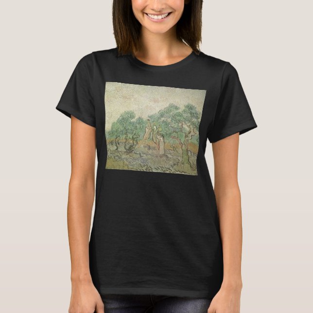 Camiseta Vincent van Gogh - Olive Picking (Frente)