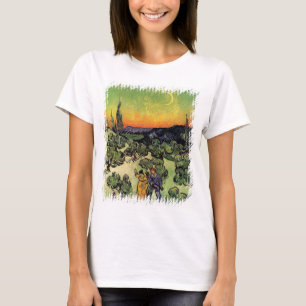 Camiseta Vincent Van Gogh - Paisagem Com Casal Arte Fina