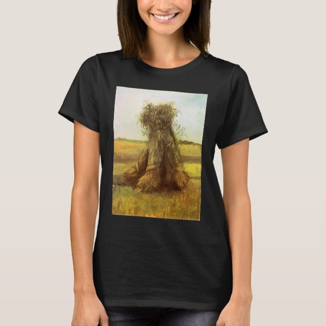 Camiseta Vincent van Gogh - Pastas de trigo (Frente)