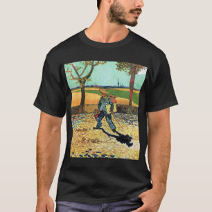 Camiseta Vincent Van Gogh - Pintor A Caminho Do Trabalho