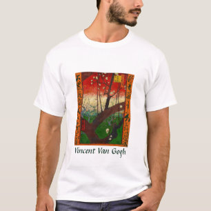Camiseta Vincent van Gogh - Pomar de Ameixoeira em Flor