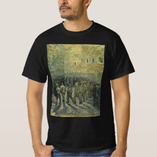 Camiseta Vincent van Gogh - Prisioneiros Exercitando-se