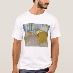 Camiseta Vincent Van Gogh, quarto de dormir em Arles, terce