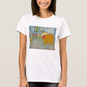 Camiseta Vincent Van Gogh, quarto de dormir em Arles, versã