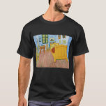 Camiseta Vincent Van Gogh - Quarto de Vincent em Arles<br><div class="desc">Quarto de Vincent em Arles / Quarto de Van Gogh em Arles - Vincent van Gogh,  1888,  Arles</div>