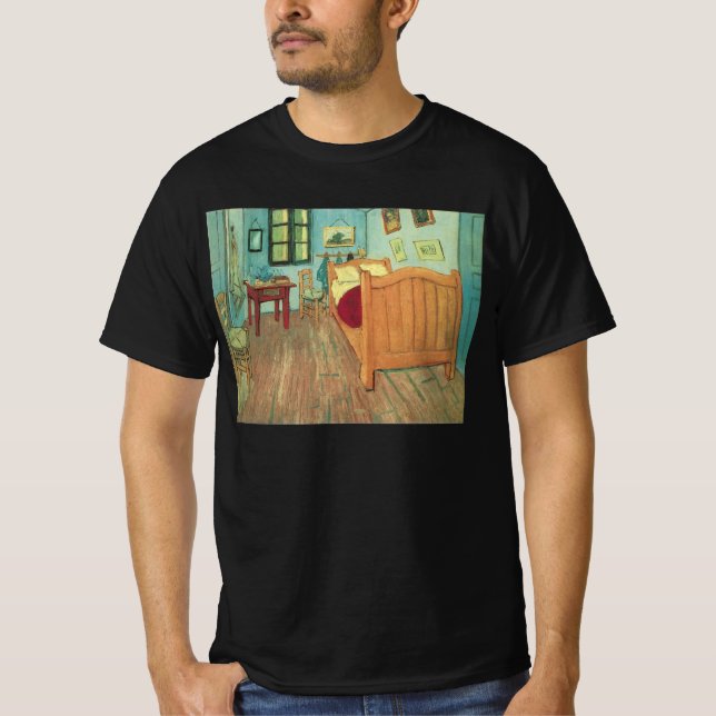 Camiseta Vincent van Gogh - Quarto de Vincent em Arles (Frente)