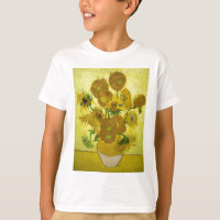 Vincent van Gogh quinze girassóis em um vaso