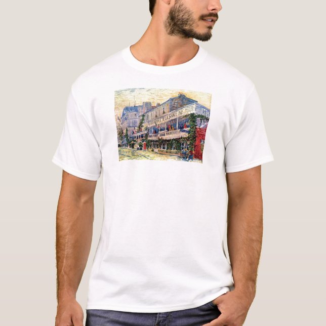 Camiseta Vincent Van Gogh - Restaurante De La Sirene (Frente)