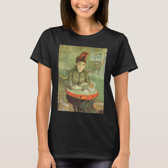Camiseta Vincent van Gogh - Retrato de Agostina Segatori (Frente)