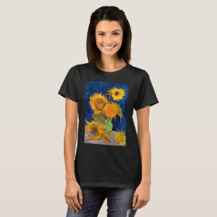 Camiseta Vincent Van Gogh - Seis T-Shirt Girassóis