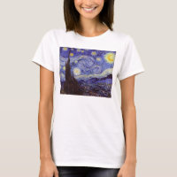 Vincent Van Gogh Starry Night Vintage Fine Art