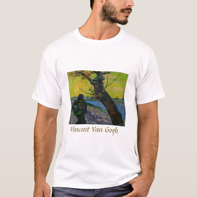 Camiseta Vincent van Gogh - The Sower (Frente)