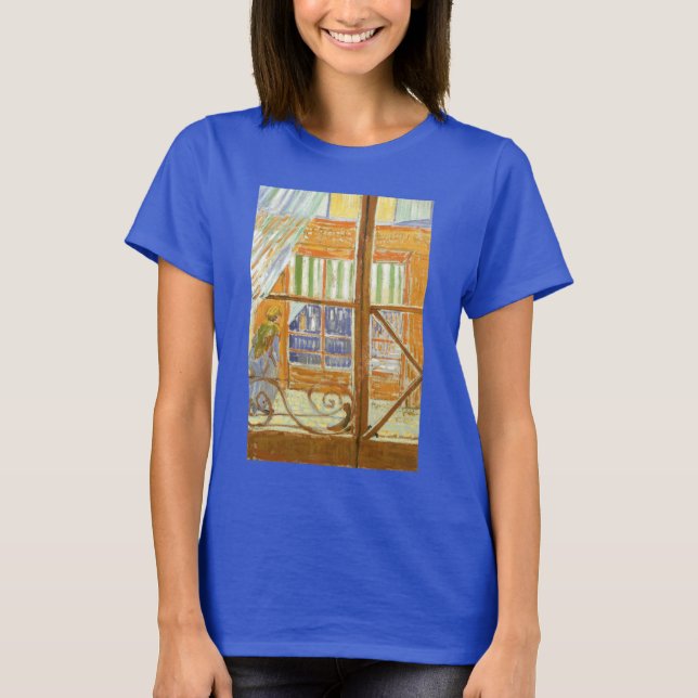 Camiseta Vincent van Gogh - Uma vitrine de açougue (Frente)