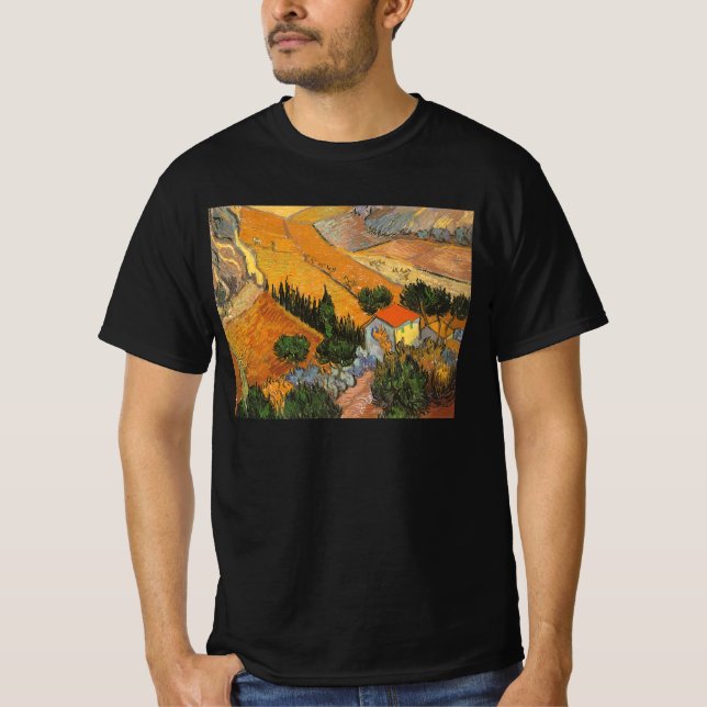Camiseta Vincent van Gogh - Vale com Plowman (Frente)