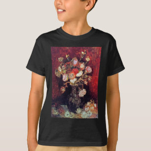 Camiseta Vincent Van Gogh - Vaso Com Ásteres E Flox