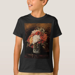 Camiseta Vincent Van Gogh - Vaso Com Cravos - Arte Fina