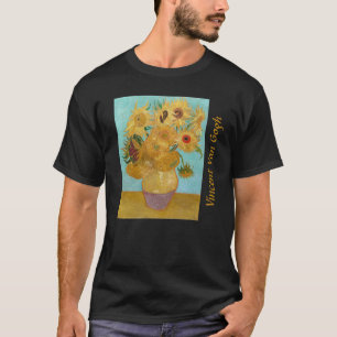 Camiseta Vincent Van Gogh - Vaso com Doze Girassóis