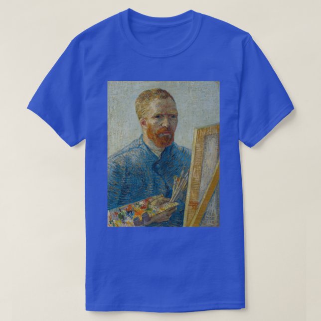 Camiseta Vincent Vangogh SPortrait (Frente do Design)