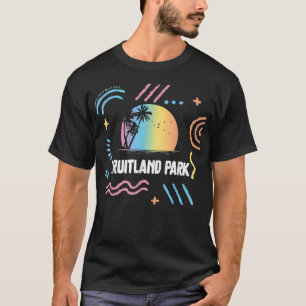 Camiseta Vinculação Familiar de Férias de Surfe no Fruitlan