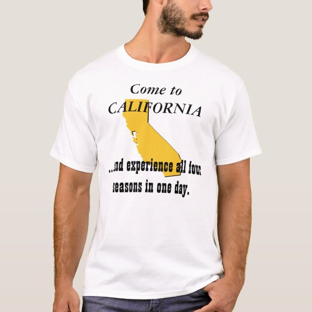 Camiseta Vindo a CALIFÓRNIA (Frente)