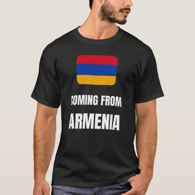 Camiseta Vindo da Armênia (Frente)