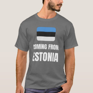 Camiseta Vindo da Estônia