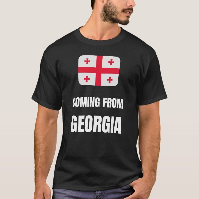 Camiseta Vindo da Geórgia (Frente)