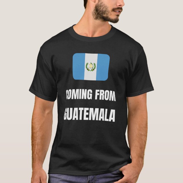 Camiseta Vindo da Guatemala (Frente)