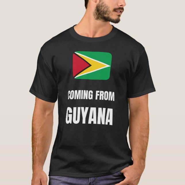 Camiseta Vindo da Guiana (Frente)