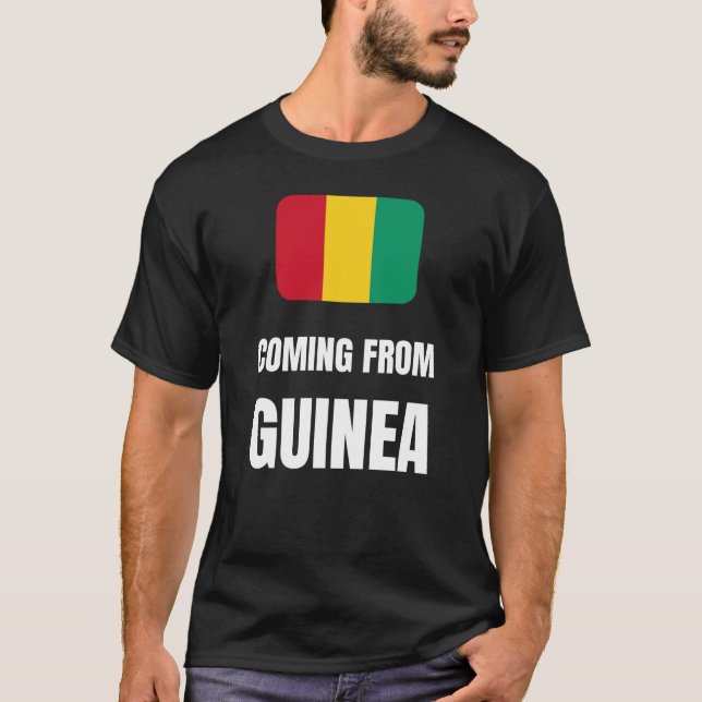 Camiseta Vindo da Guiné (Frente)