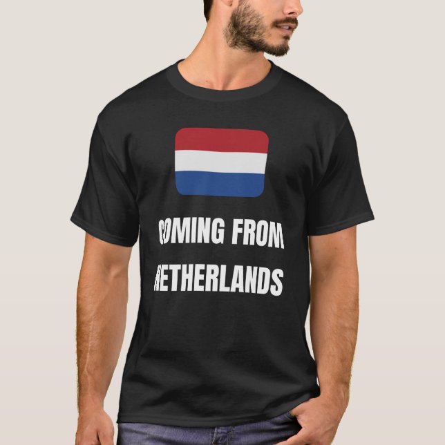Camiseta Vindo da Holanda (Frente)