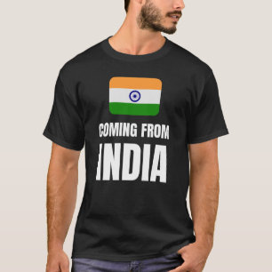 Camiseta Vindo da Índia