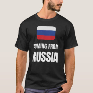 Camiseta Vindo da Rússia
