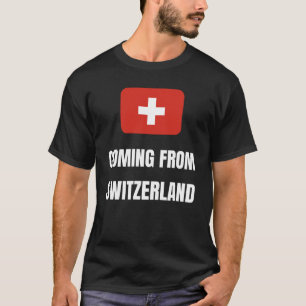 Camiseta Vindo da Suiça