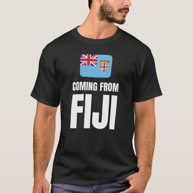 Camiseta Vindo das Fiji (Frente)