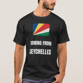 Camiseta Vindo das Seychelles