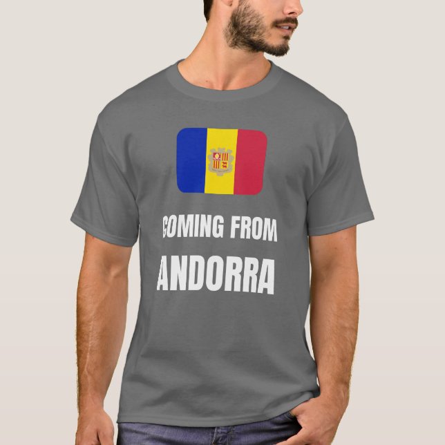 Camiseta Vindo de Andorra (Frente)