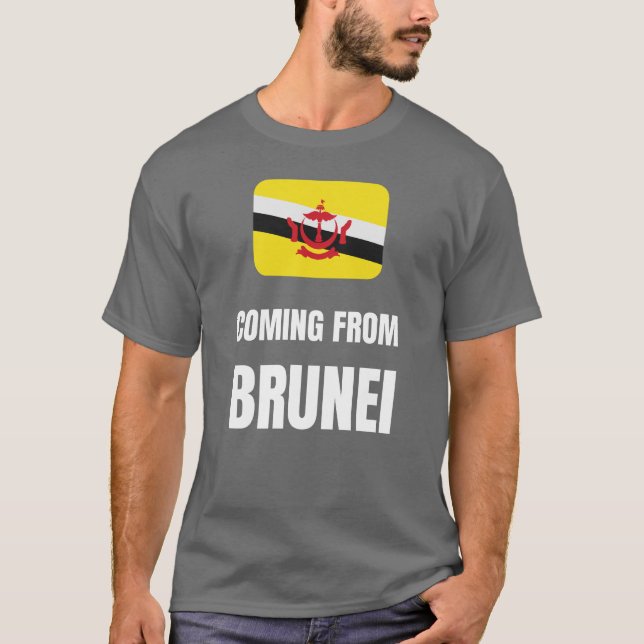 Camiseta Vindo de brunei (Frente)